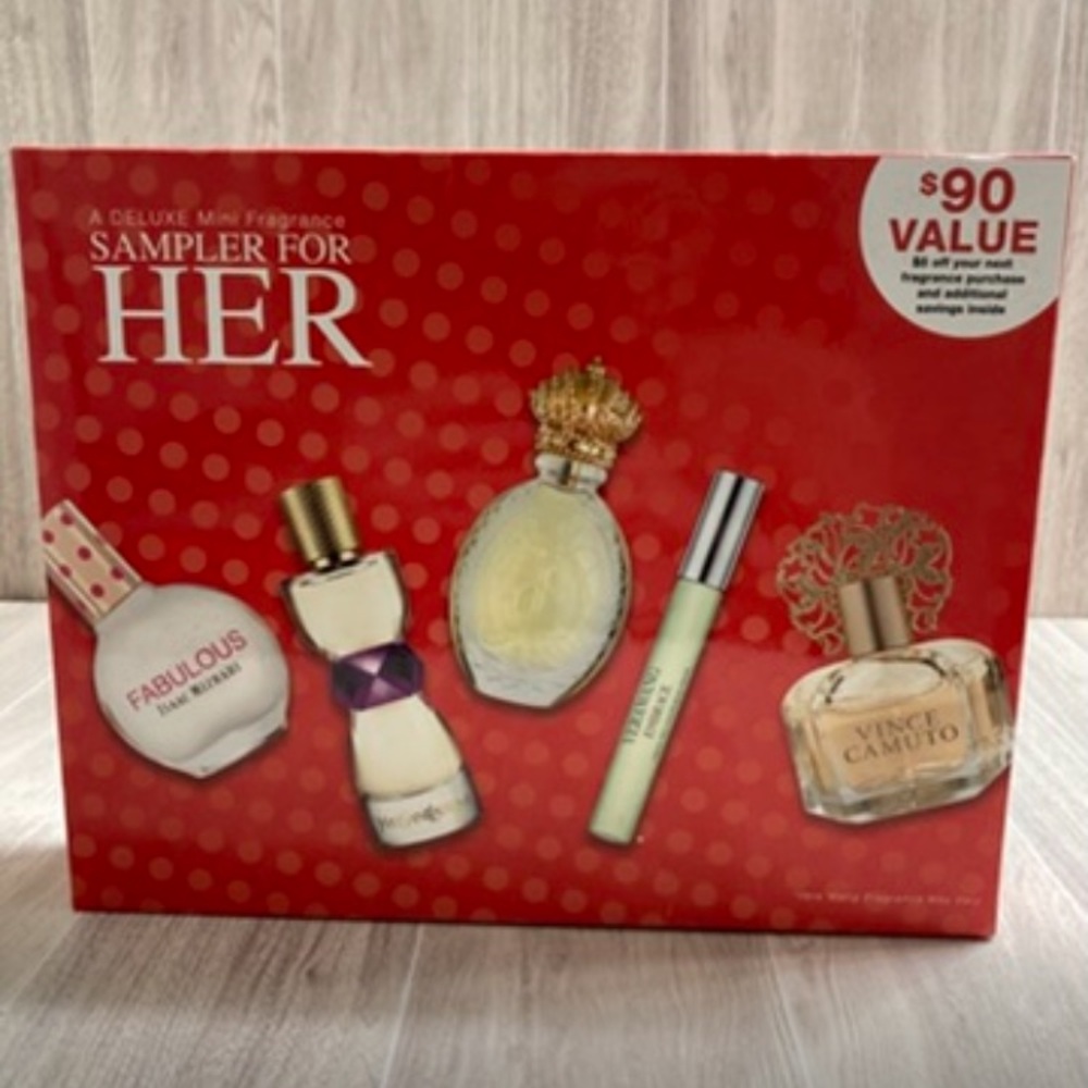 Women’s Fabulous Perfumes 5 Deluxe Sampler For Her
